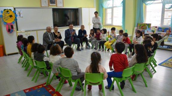 Milli Eğitim Müdürümüz Hızır AKTAŞ, Yunus Emre Anaokulu ile Karşıyaka İmam Hatip Ortaokulunu Ziyaret Etti.