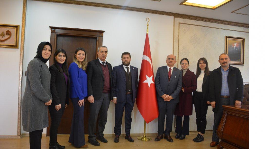 Türkiye Yeşilay Cemiyeti Trabzon Şubesi ve Yeşilay Danışmanlık Merkezi ( YEDAM ) Yöneticilerinden Müdürlüğümüze Ziyaret