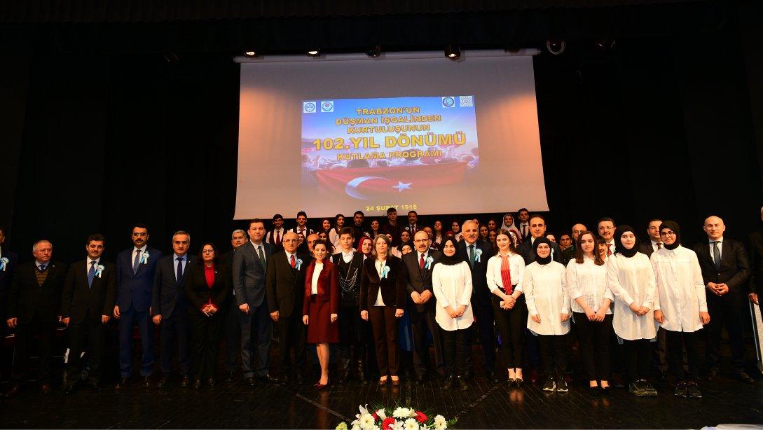 Trabzon'un 102. Kurtuluş Yıl Dönümü Çeşitli Etkinliklerle Kutlandı
