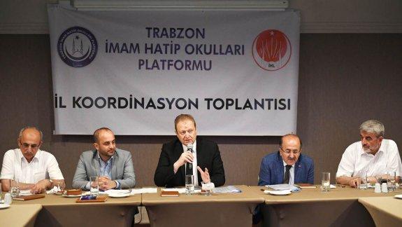 Trabzon İmam Hatip Okulları Platformu Toplandı