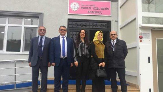 Milli Eğitim Müdürümüz Hızır AKTAŞ, Sürmene Muratlı Özel Eğitim Anaokulunu Ziyaret Etti.