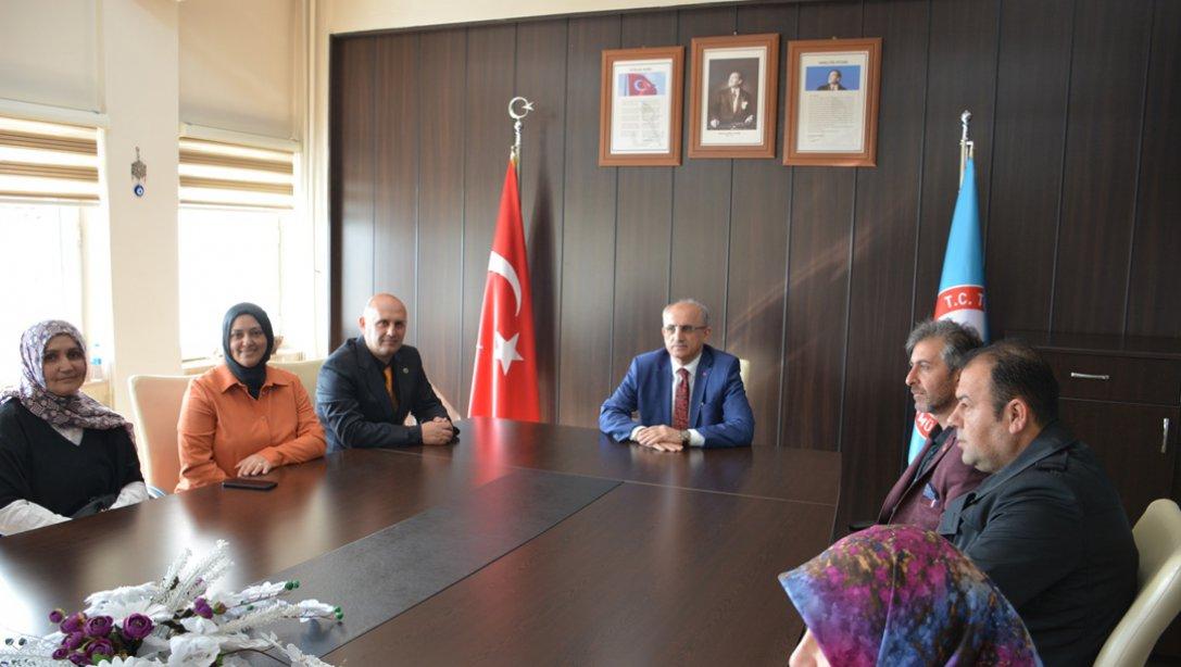 Trabzon Çölyak  Derneği  Müdürümüz  Hızır AKTAŞ'ı  Makamında ziyaret etti.