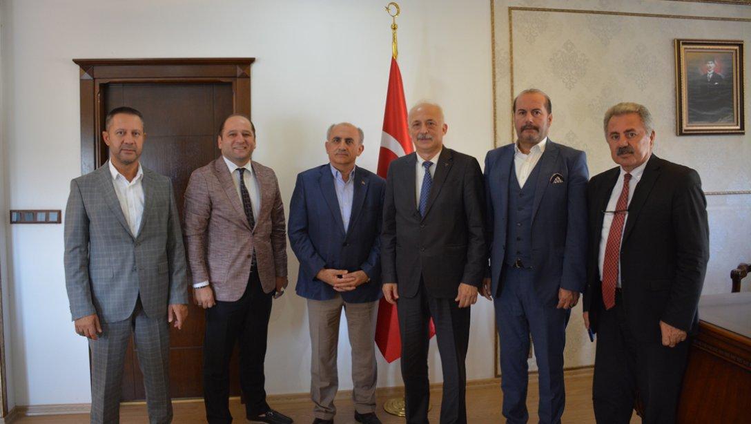  Milliyetçi Hareket Partisi Trabzon İl Başkanı ve Yönetim Kurulundan Müdürlüğümüze Ziyaret