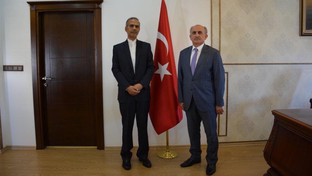 İran İslam Cumhuriyeti Trabzon Başkonsolosu Hüseyin SABER'den Müdürlüğümüze Ziyaret