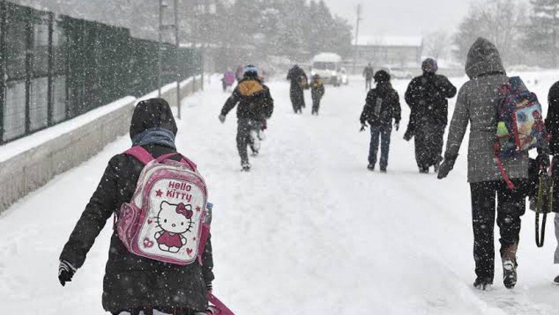 Yoğun Kar Yağışı Nedeniyle Yapılmakta Olan BİLSEM Grup Tarama Uygulamaları İl Tanılama Sınav Komisyonu Tarafından Ertelendi.