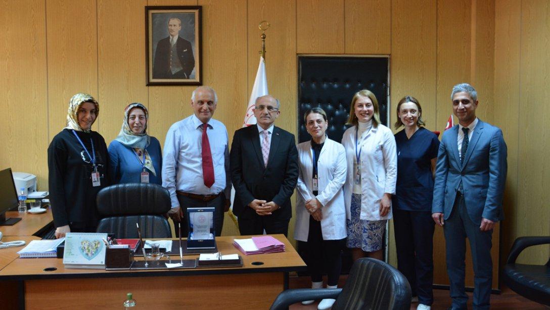 Müdürümüz Hızır AKTAŞ'tan Trabzon Yavuz Selim Kemik Hastalıkları ve Rehabilitasyon Hastanesine Ziyaret