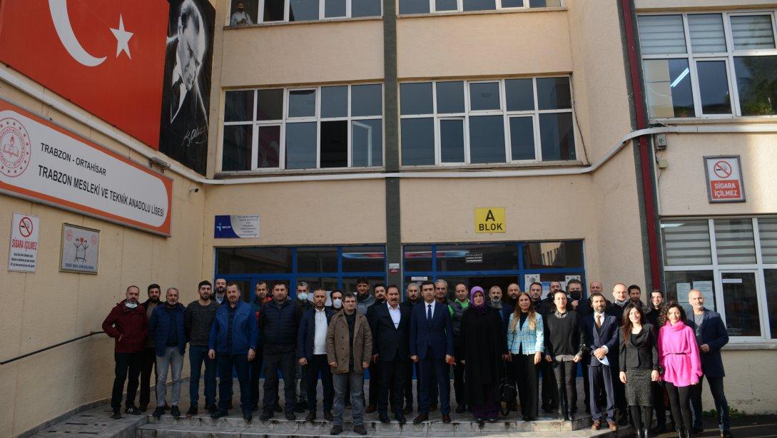 Müdürümüz Hüseyin Burak FETTAHOĞLU'dan  Trabzon Kitap Yazım Komisyonu' na Ziyaret