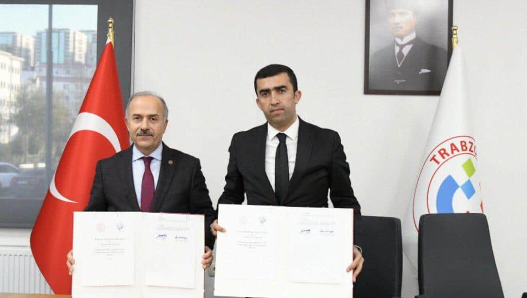 Müdürlüğümüz ve Trabzon Üniversitesi Arasında Bir Protokol Daha İmzalandı
