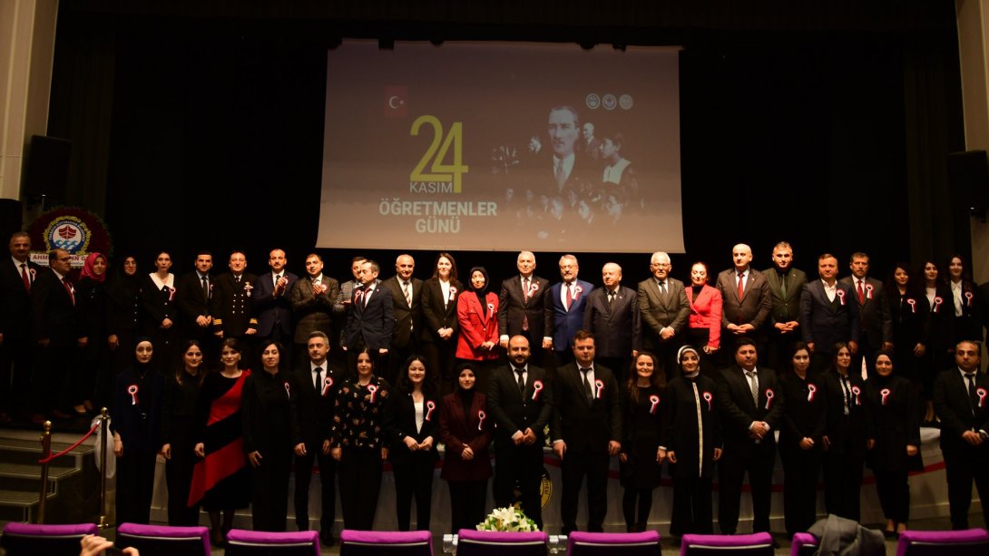 24 Kasım Öğretmenler Günü İl Kutlama Programı