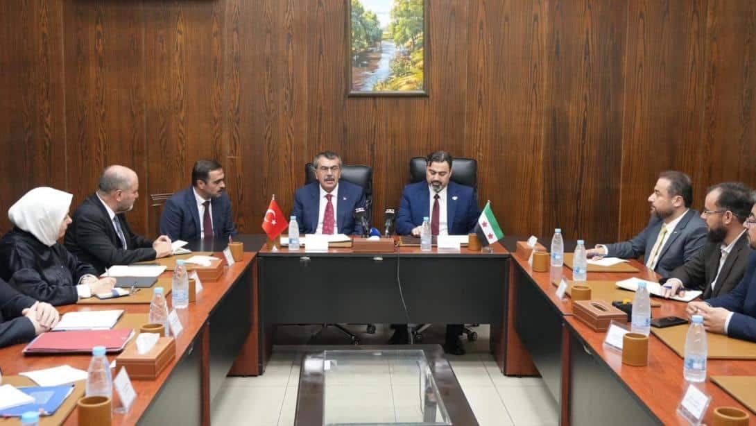 MEB'DEN SURİYE'NİN EĞİTİM SİSTEMİNE KAPSAMLI DESTEK