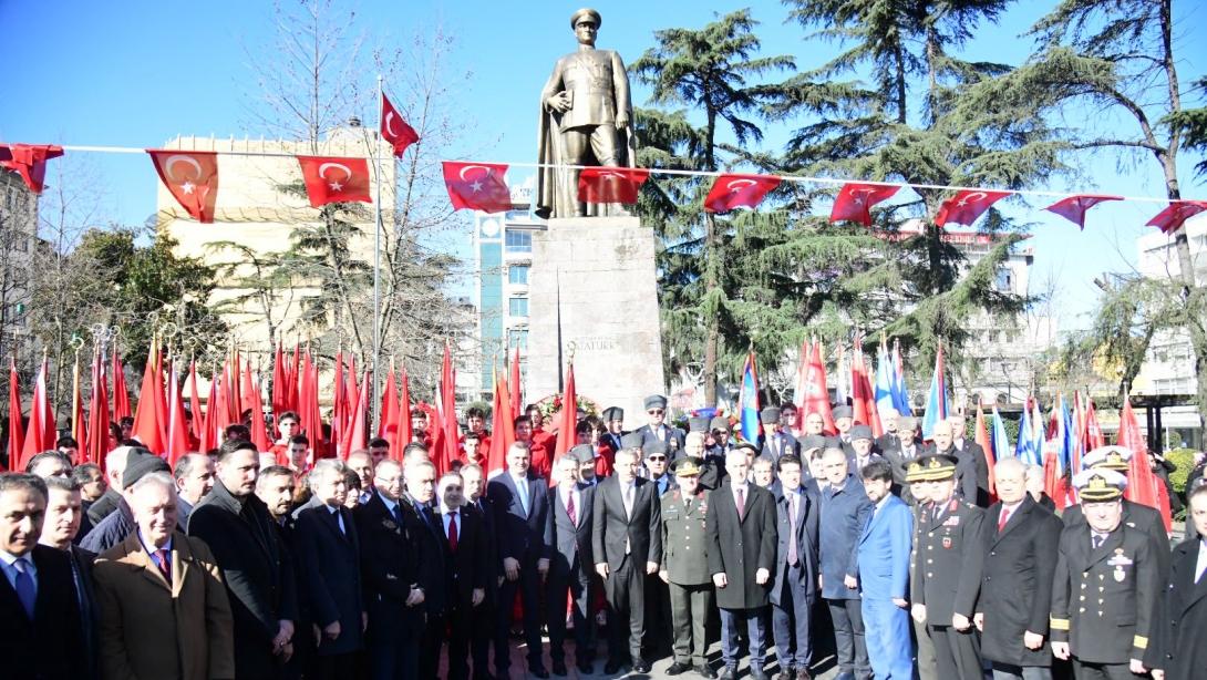 TRABZON'UN KURTULUŞUNUN 108. YIL DÖNÜMÜ COŞKUYLA KUTLANDI