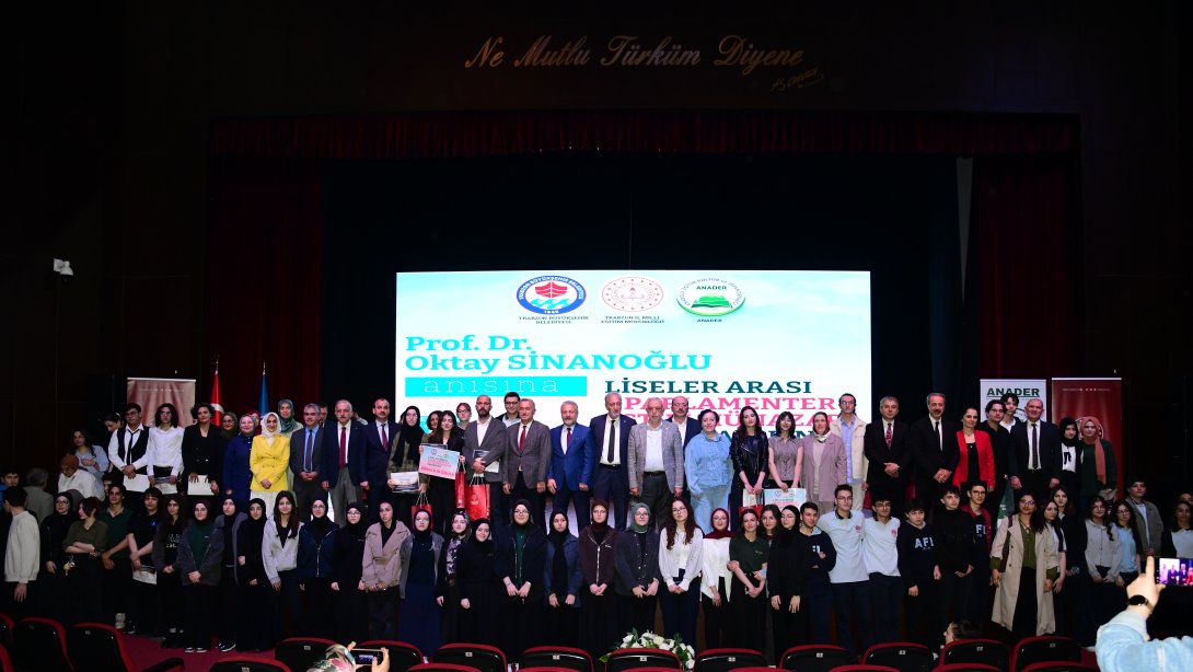 TRABZON'DA MÜNAZARA TURNUVASI FİNAL HEYECANI YAŞANDI