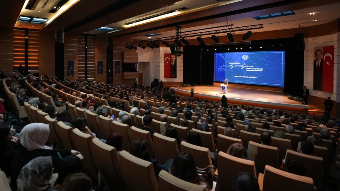 "MEB SÖZ VARLIĞI BİLGİ AĞI" TANITIM PROGRAMI, BAKAN TEKİN'İN KATILIMIYLA GERÇEKLEŞTİ