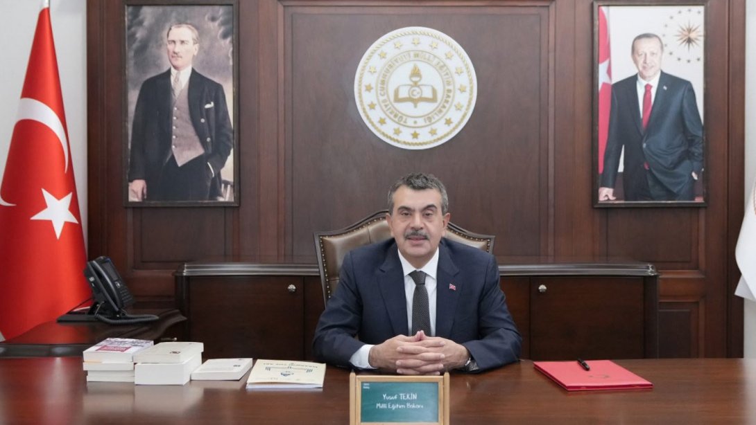 BAKAN TEKİN'İN 29 EKİM CUMHURİYET BAYRAMI MESAJI